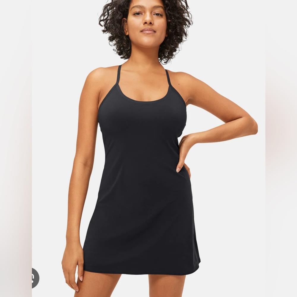 Outdoor voices exercise dress black